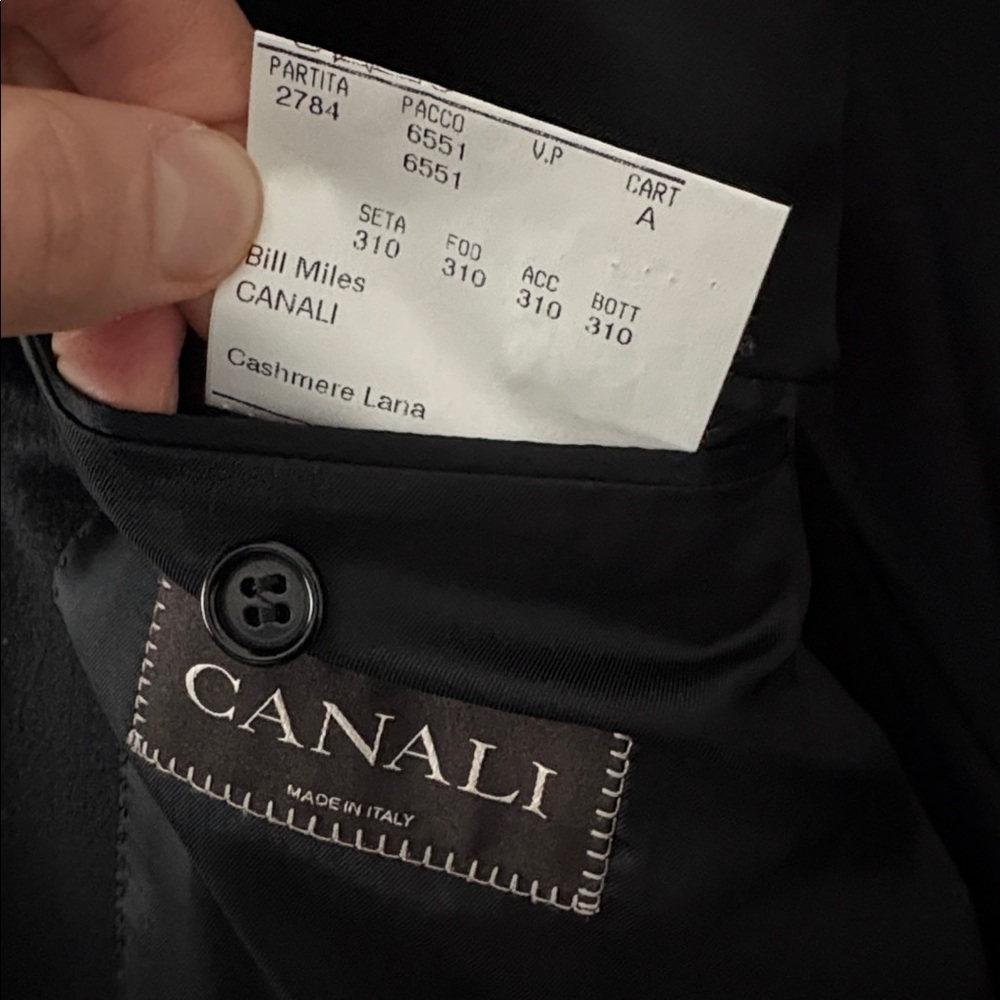 Canali Cashmere x Wool Blend Blazer - Picture 8 of 8